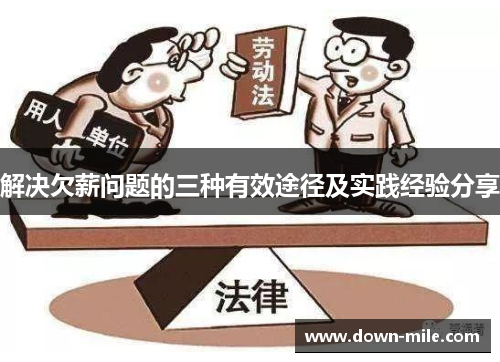 解决欠薪问题的三种有效途径及实践经验分享